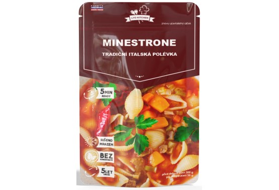 Lyofilizovaná Minestrone polievka