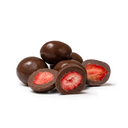 Lyofilizované jahody v mléčné čokoládě