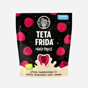 Lyofilizované maliny v bílé čokoládě - expirace