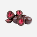 Lyofilizované maliny v hořké čokoládě