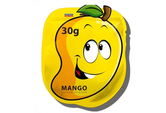 Lyofilizované mango