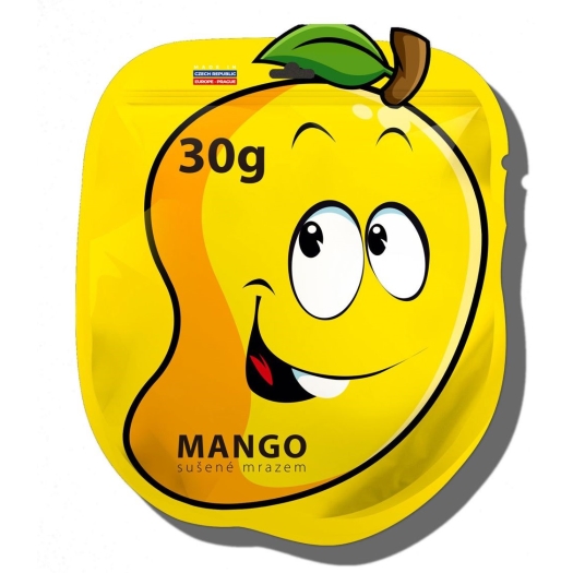 Lyofilizované mango