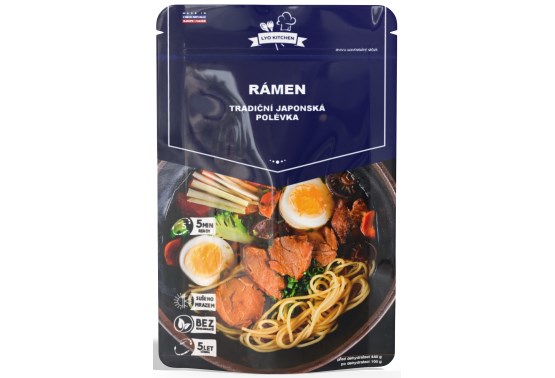 Lyofilizovaný Ramen - tradiční japonská polévka