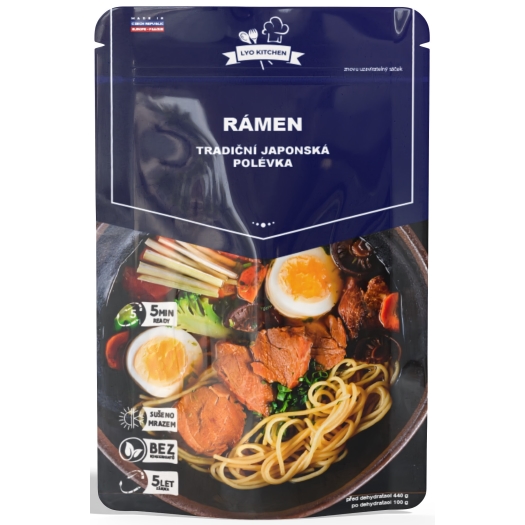 Lyofilizovaný Ramen - tradiční japonská polévka