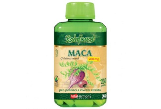 MACA 500 mg - XXL economy 250 kapslí