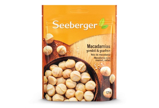 Macadamia Nuts Roasted and Salted(Mak. ořechy pražené a solené) 125g expirace