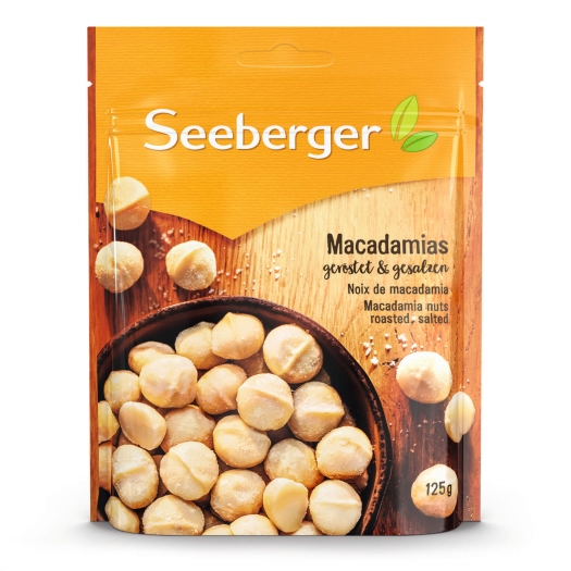 Macadamia Nuts Roasted and Salted(Mak. ořechy pražené a solené) 125g expirace