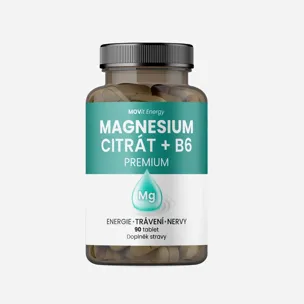 Magnesium Citrát 100 mg a B6 6 x 90 tablet