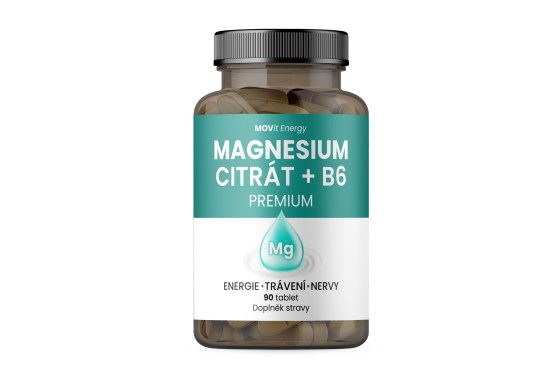 Magnesium Citrát 100 mg a B6
