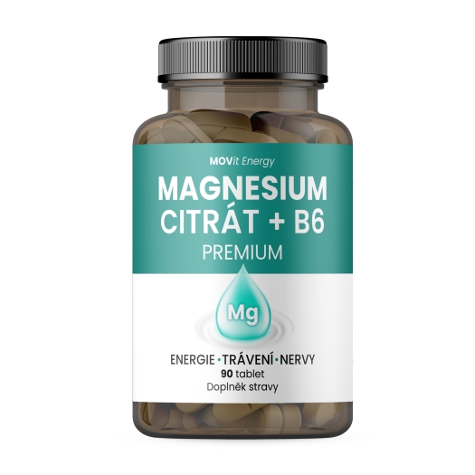 Magnesium Citrát 100 mg a B6