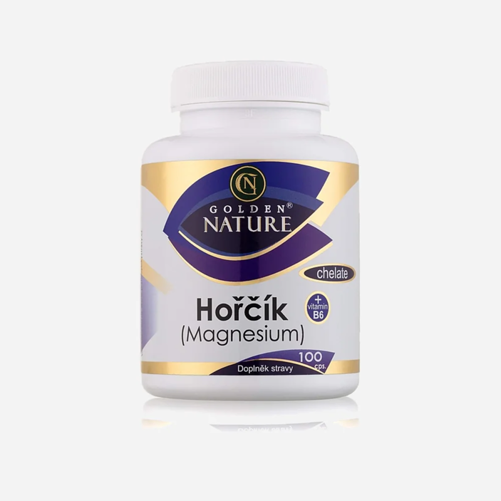 Magnesium (Hořčík) Chelate+Vitamin B6 100 tablet