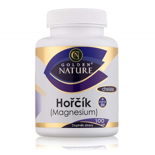 Magnesium (Hořčík) Chelate+Vitamin B6 100 tablet