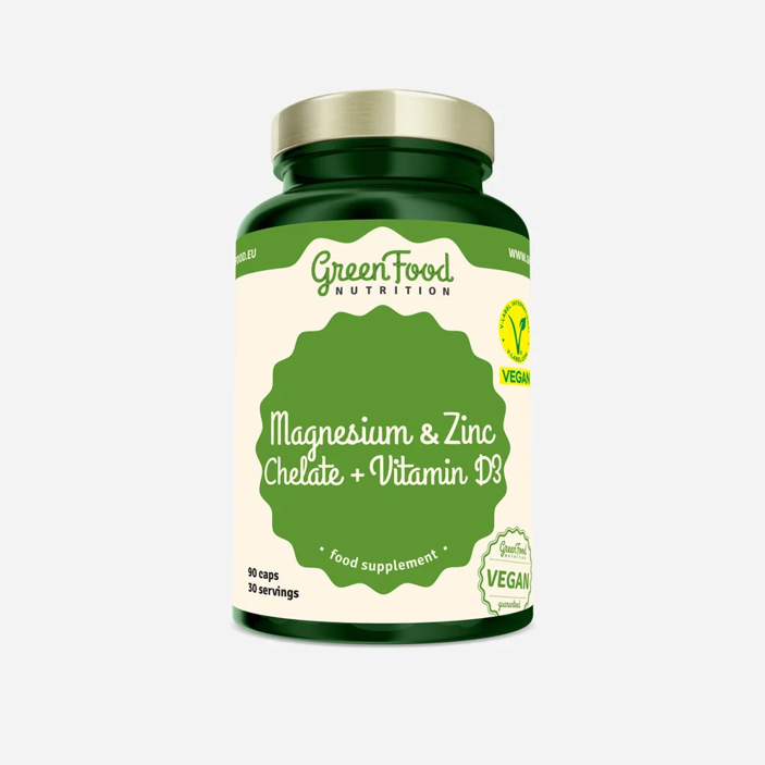 Magnesium, Zinc Chelate a Vitamin D3