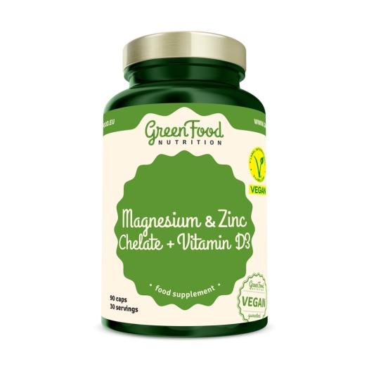 Magnesium, Zinc Chelate a Vitamin D3