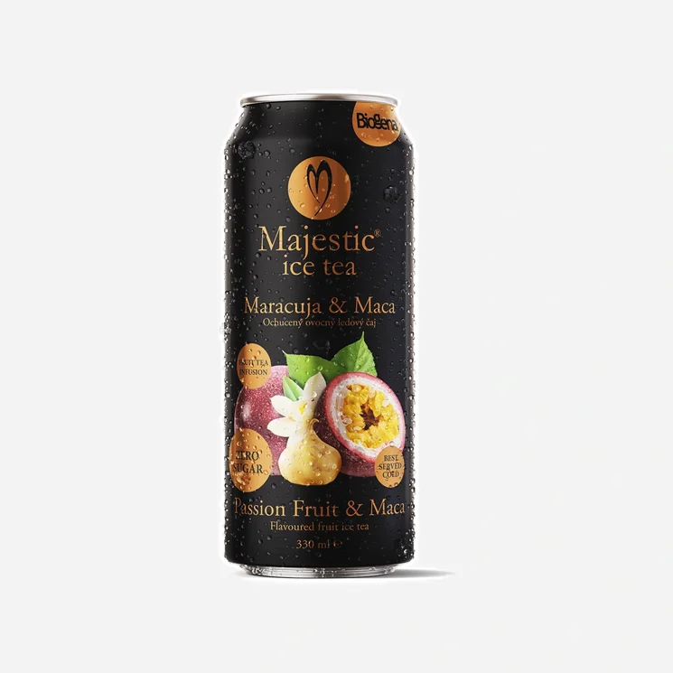 Majestic ice tea maracuja & maca