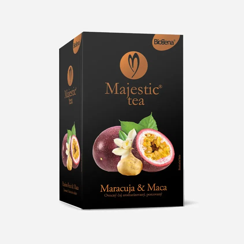 Majestic Tea maracuja a maca