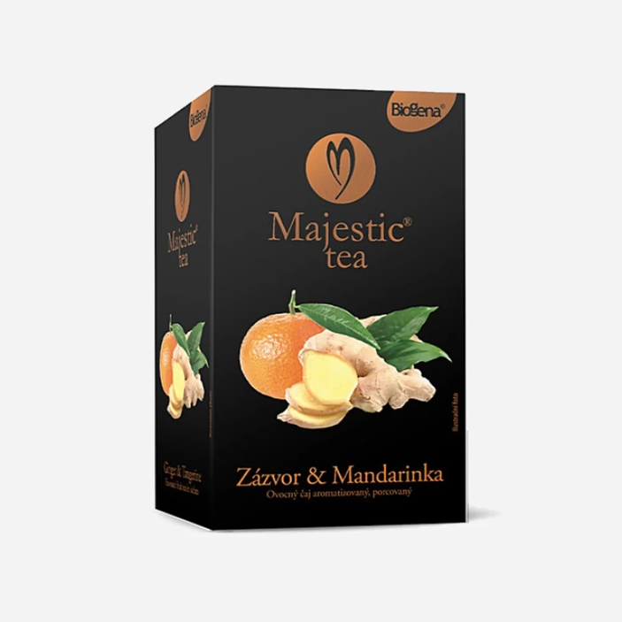 Majestic Tea zázvor a mandarinka