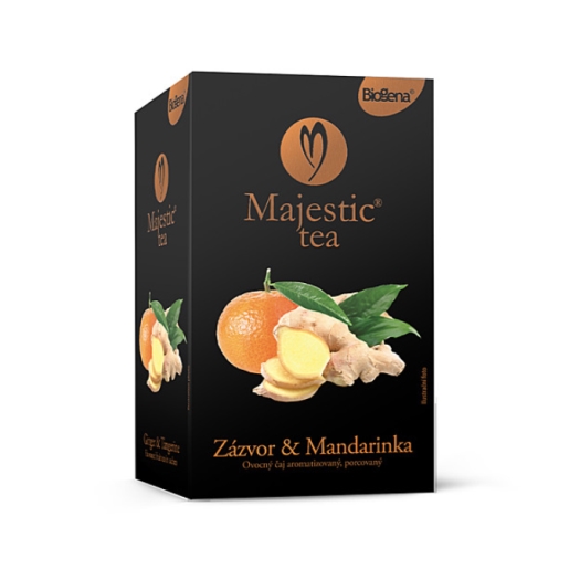 Majestic Tea zázvor a mandarinka