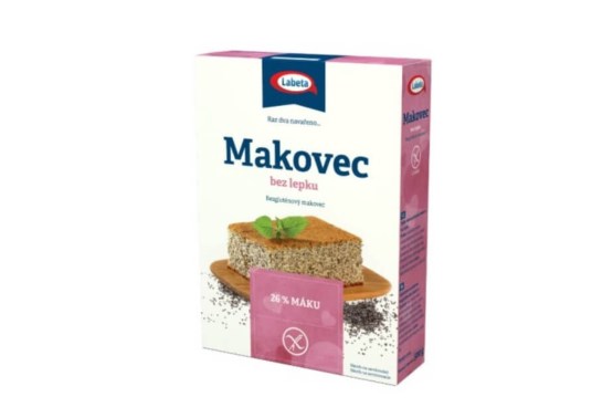 Makovec bez lepku zmes