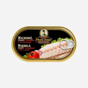 Makrela filety Salamina v oleji a tomatě 6 x 170 g