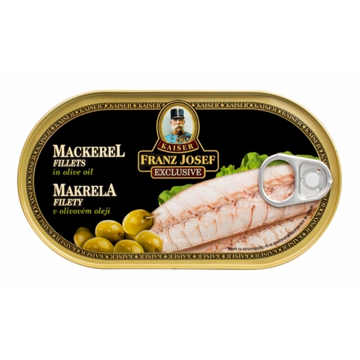 Makrela filety v olivovém oleji