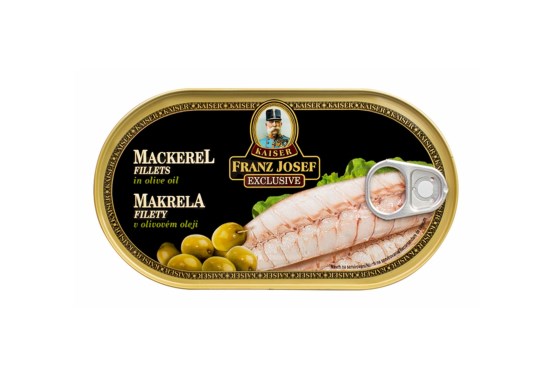Makrela filety v olivovom oleji