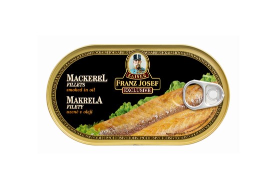 Makrela údená filety v rastlinnom oleji