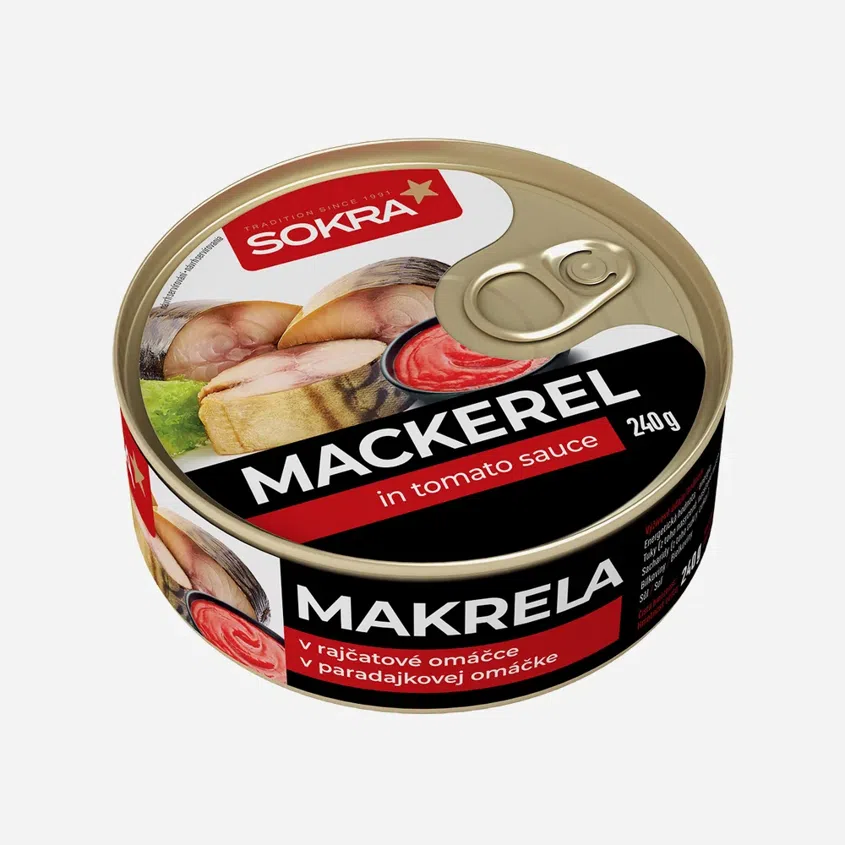 Makrela v rajčatové omáčce