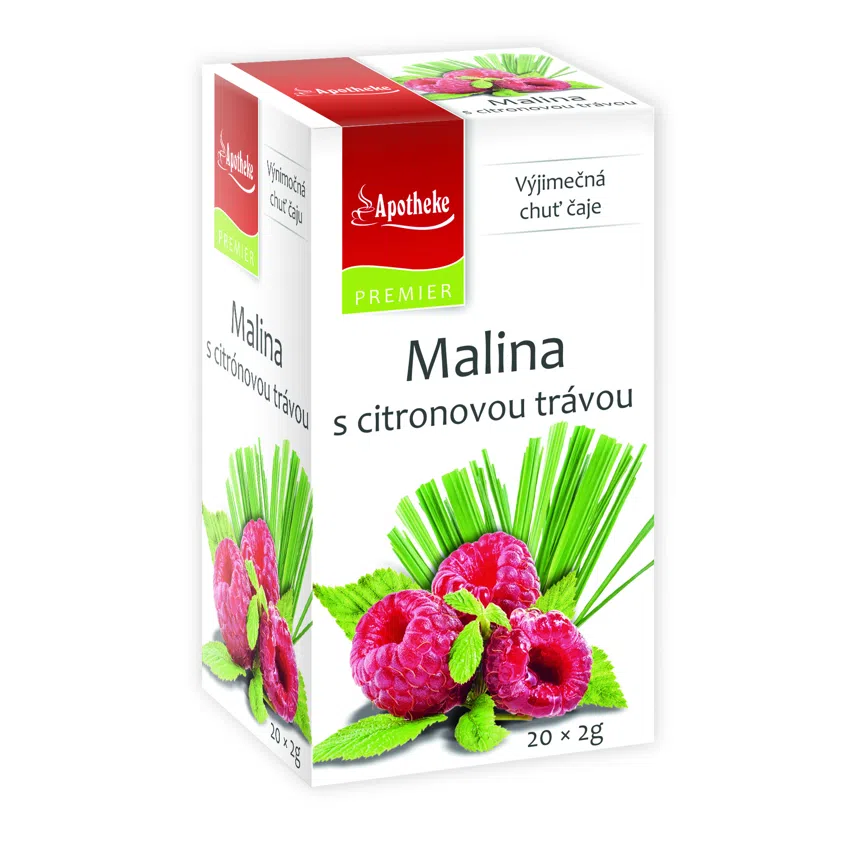 Malina s citronovou trávou 20 x 2 g