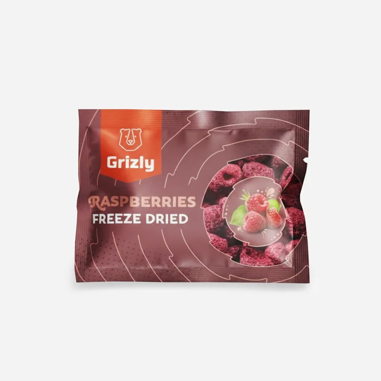 Maliny lyofilizované