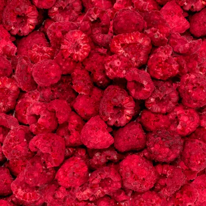 Maliny lyofilizované