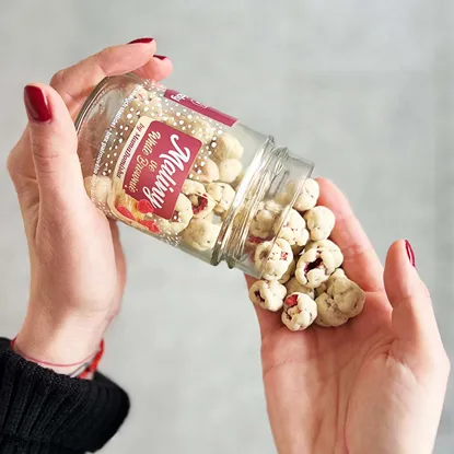 Maliny ve White Brownie by @mamadomisha