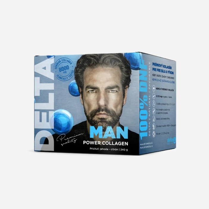 Man power collagen 8000mg jahoda a citron prášek