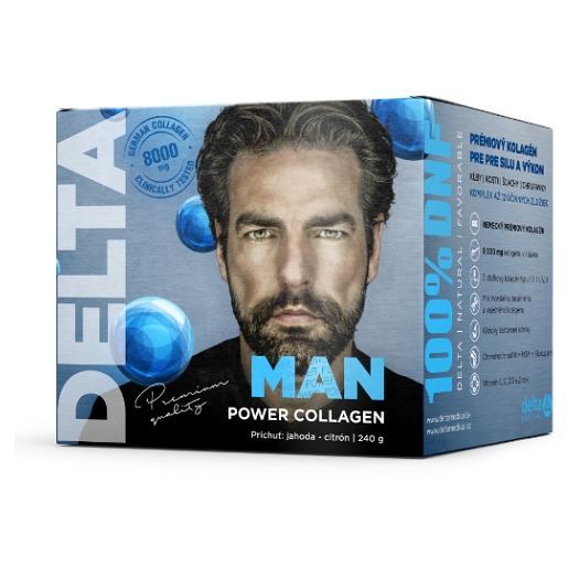 Man power collagen 8000mg jahoda a citrón prášok