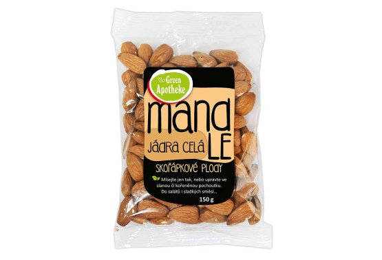 Mandle jádra 150g