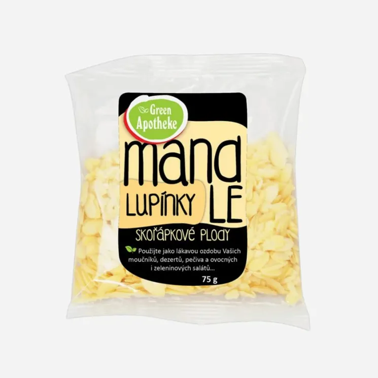 Mandle lupínky 6 x 75 g