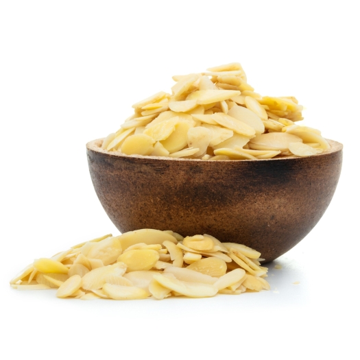 Mandle Natural Loupané - PLÁTKY