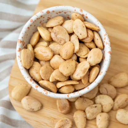 Mandle smažené s lanýžovou příchutí