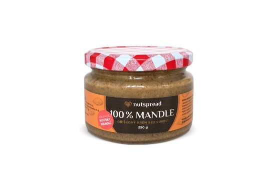 Mandľové maslo chrumkavé