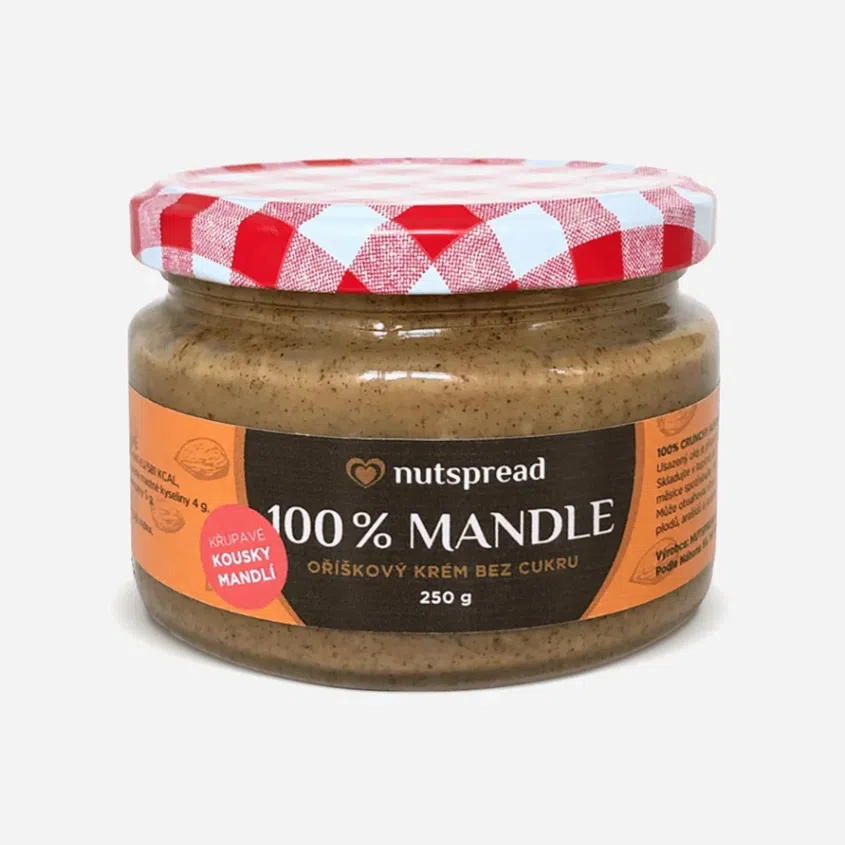 Mandlové máslo křupavé