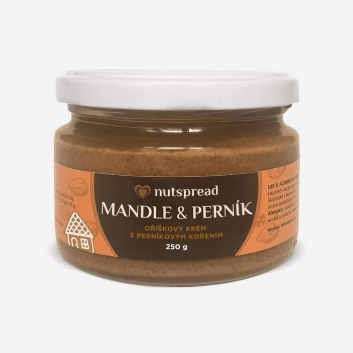 Mandlové máslo s perníkem