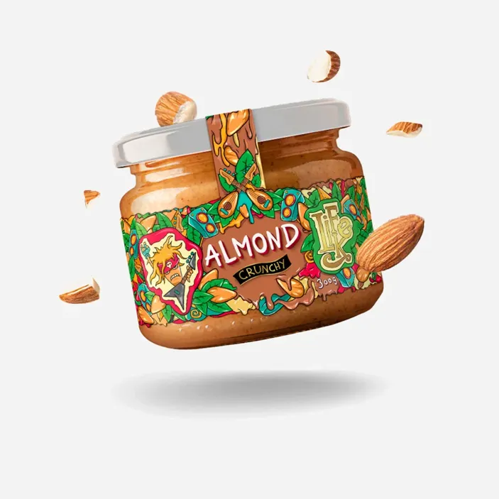 Mandlový krém křupavý