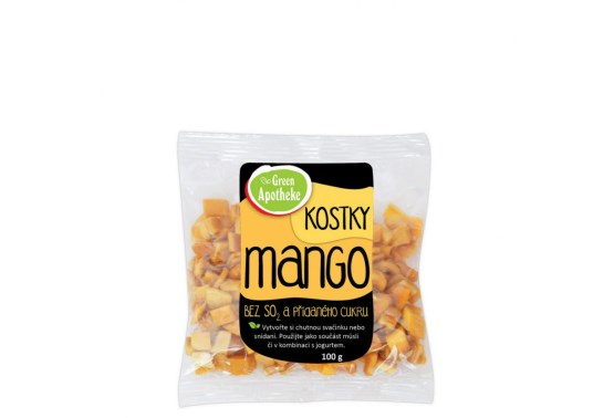 Mango kocky bez cukru