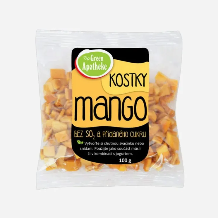 Mango kostky bez přidaného cukru 6 x 100 g