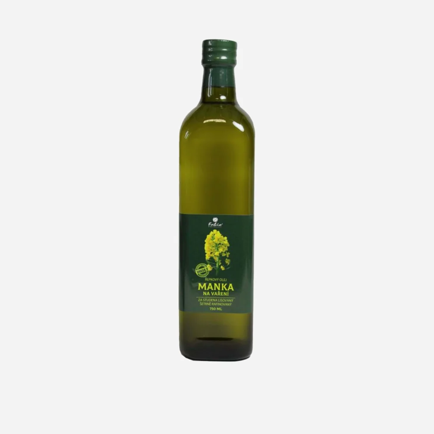 MANKA- repkový olej stolný  sklo