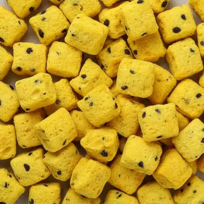 Marakuja lyofilizovaná kostky