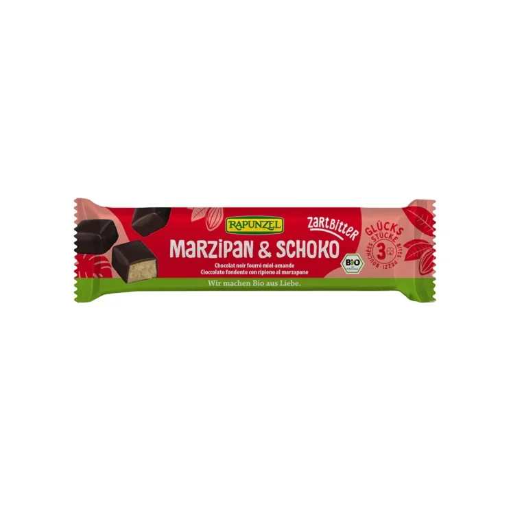 Marcipán v hořké čokoládě BIO 12 x 50 g