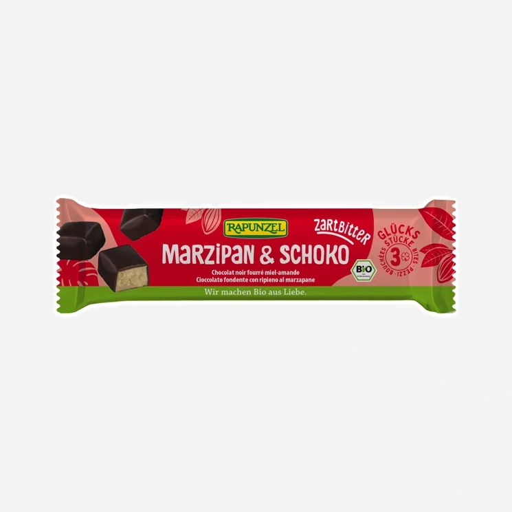 Marcipán v hořké čokoládě BIO