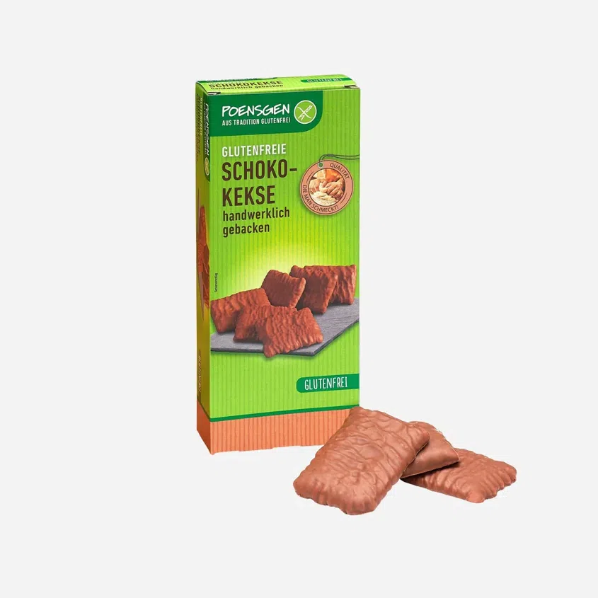 Máslové sušenky v mléčné čokoládě bez lepku