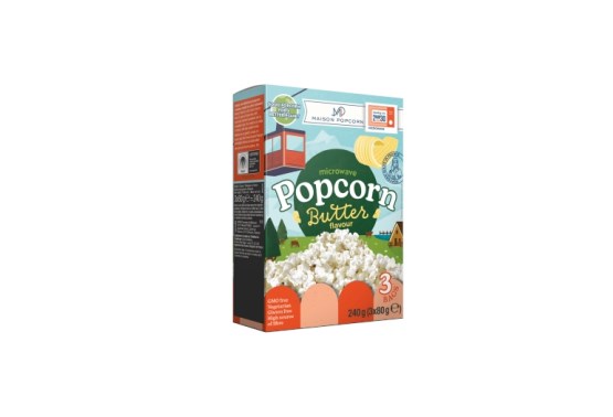 Máslový popcorn do mikrovlnky 3x80 g - expirace